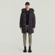 Picture of G-STAR WOMEN'S WHISTLER MID PUFFER JACKET IN BLACK 4