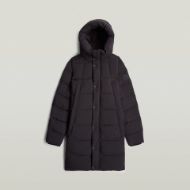 Picture of G-STAR WOMEN'S WHISTLER MID PUFFER JACKET IN BLACK 6