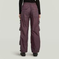 Picture of G-STAR WOMEN'S BALLOON CARGO MULTI POCKET PANTS IN PURPLE 2