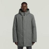 Picture of G-STAR MEN'S CLEAN VODAN PADDED HOODED PARKA JACKET IN GREY 1