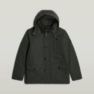 Picture of G-STAR MEN'S VODAN PADDED HOODED JACKET IN ASFALT 6