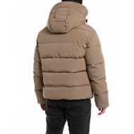 Снимка на REPLAY МЪЖКО ЯКЕ PADDED OXFORD JACKET WITH HOOD В КАФЯВО 2