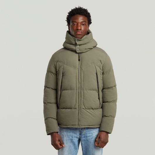 Show details for G-STAR MEN'S G- WHISTLER PADDED HOODED JACKET 2.0 IN BROWN 1 - FanPoint Picture of G-STAR MEN'S G- WHISTLER PADDED HOODED JACKET 2.0 IN BROWN 1