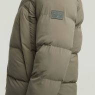 Picture of G-STAR MEN'S G- WHISTLER PADDED HOODED JACKET 2.0 IN BROWN 4