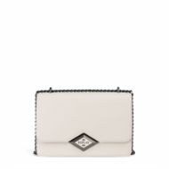 Снимка на REPLAY ДАМСКА ЧАНТА ЗА РАМО CROSSBODY BAG WITH BELT WITH DIAMOND LOGO В БЯЛО 1