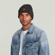 Picture of G-STAR MEN'S EFFO LONG BEANIE IN BLACK 3
