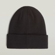 Picture of G-STAR MEN'S EFFO LONG BEANIE IN BLACK 2