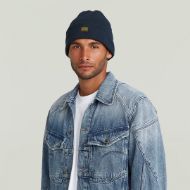 Picture of G-STAR MEN'S EFFO LONG BEANIE IN DARK BLUE 2