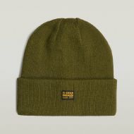 Picture of G-STAR MEN'S EFFO LONG BEANIE IN GREEN 1