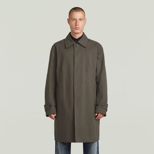 Show details for G-STAR MEN'S CAR COAT UNISEX JACKET IN GREY 1 - FanPoint Picture of G-STAR MEN'S CAR COAT UNISEX JACKET IN GREY 1