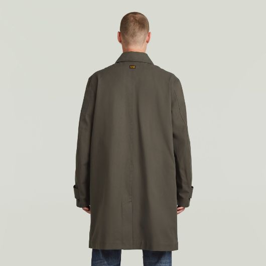 Show details for G-STAR MEN'S CAR COAT UNISEX JACKET IN GREY 2 - FanPoint Picture of G-STAR MEN'S CAR COAT UNISEX JACKET IN GREY 2