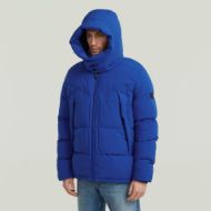 Picture of G-STAR MEN'S G- WHISTLER PADDED HOODED JACKET 2.0 IN BLUE 4