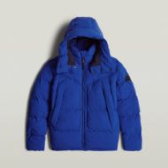 Picture of G-STAR MEN'S G- WHISTLER PADDED HOODED JACKET 2.0 IN BLUE 6