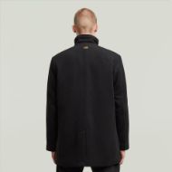 Picture of G-STAR MEN'S GARBER WOOL TRENCH JACKET IN BLACK 2