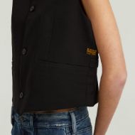 Снимка на G-STAR ДАМСКА ЖИЛЕТКА WAISTCOAT В ЧЕРНО 4