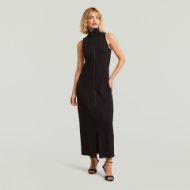 Picture of G-STAR WOMEN'S SLIM FULL ZIP DRESS IN DK BLACK 4