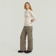 Picture of G-STAR WOMEN'S MOCK SLIM TOP IN DK TALC 5