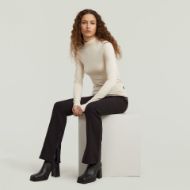 Picture of G-STAR WOMEN'S BIKER ZIP LEGGING IN DK BLACK 5