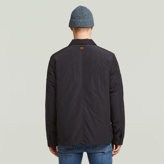 Show details for G-STAR MEN'S LOFTY PADDED JACKET IN DK BLACK 2 - FanPoint Picture of G-STAR MEN'S LOFTY PADDED JACKET IN DK BLACK 2