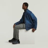 Picture of G-STAR MEN'S ZIP POCKET 3D SKINNY CARGO 2.0 IN GS GREY 5