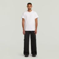 Picture of G-STAR MEN'S R-5N 3D PLEATED CARGO PANTS IN DK BLACK 3