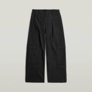 Picture of G-STAR MEN'S R-5N 3D PLEATED CARGO PANTS IN DK BLACK 6