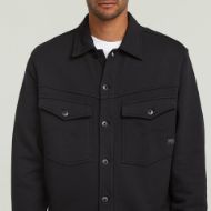 Picture of G-STAR MEN'S DAKOTA SWEAT JACKET IN DK BLACK 4