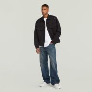 Picture of G-STAR MEN'S DAKOTA SWEAT JACKET IN DK BLACK 5