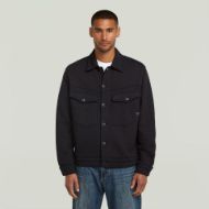 Picture of G-STAR MEN'S DAKOTA SWEAT JACKET IN DK BLACK 1
