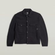 Picture of G-STAR MEN'S DAKOTA SWEAT JACKET IN DK BLACK 6