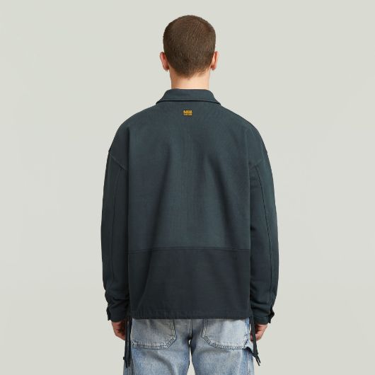 Показвай детайлите за G-STAR МЪЖКИ СУИТШЪРТ WASHED FABRIC MIX LOOSE В DK PATRIOT BLUE GD 2 - FanPoint Снимка на G-STAR МЪЖКИ СУИТШЪРТ WASHED FABRIC MIX LOOSE В DK PATRIOT BLUE GD 2