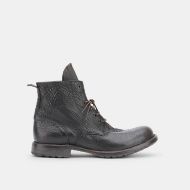 Picture of MOMA MEN'S ANKLE BOOTS POLACCO UOMO MALE IN BROWN/BLACK 1