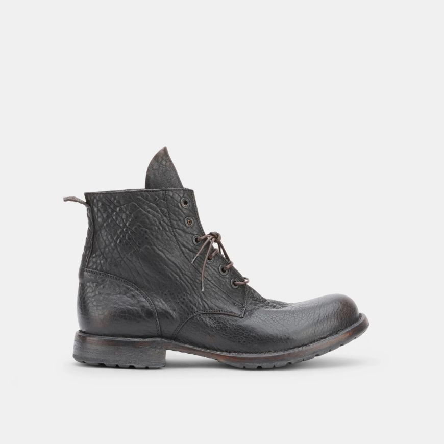 Picture of MOMA MEN'S ANKLE BOOTS POLACCO UOMO MALE IN BROWN/BLACK
