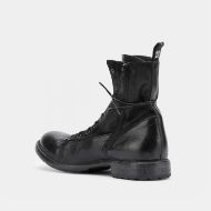 Picture of MOMA MEN'S ANKLE BOOTS TRONCHETTO UOMO MALE IN BLACK+BLACK 3