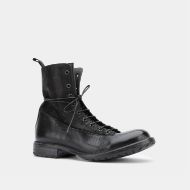 Picture of MOMA MEN'S ANKLE BOOTS TRONCHETTO UOMO MALE IN BLACK+BLACK 2