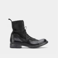 Picture of MOMA MEN'S ANKLE BOOTS TRONCHETTO UOMO MALE IN BLACK+BLACK 1