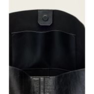 Picture of ALLSAINTS WOMEN'S ASHA EEL SHOULDER BAG IN BLACK 4