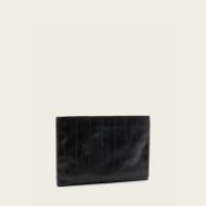 Picture of ALLSAINTS WOMEN'S BETTINA EEL CLUTCH BAG IN BLACK 2