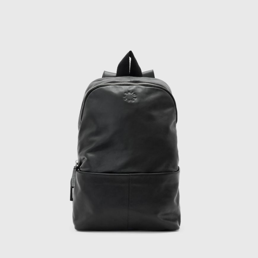Picture of ALLSAINTS MEN'S FINN UPDATED BACKPAC BAG IN BLACK