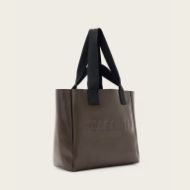 Picture of ALLSAINTS WOMEN'S IZZY LEATHER TOTE BAG IN FANGO BROWN 2