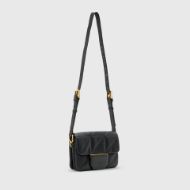 Picture of ALLSAINTS WOMEN'S JUPITER QUILT CROSSBODY  BAG IN BLACK 2