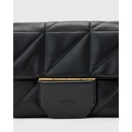 Picture of ALLSAINTS WOMEN'S JUPITER QUILT CROSSBODY  BAG IN BLACK 4