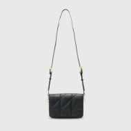 Picture of ALLSAINTS WOMEN'S JUPITER QUILT CROSSBODY  BAG IN BLACK 6