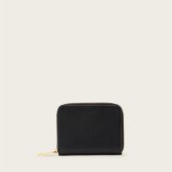 Picture of ALLSAINTS WOMEN'S LENA HEX ZIP WALLET WALLET IN BLACK 1