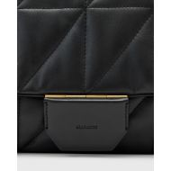 Picture of ALLSAINTS WOMEN'S ONDINE QUILTED SHOULDER BAG IN BLACK 4