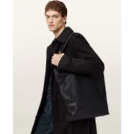 Picture of ALLSAINTS MEN'S YUTO LEATHER TOTE BAG IN BLACK 6