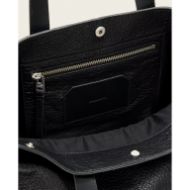 Picture of ALLSAINTS MEN'S YUTO LEATHER TOTE BAG IN BLACK 4