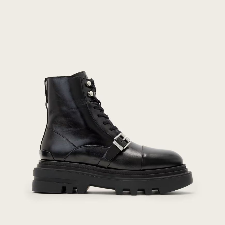 Picture of ALLSAINTS WOMEN'S ASTRID BOOT IN BLACK
