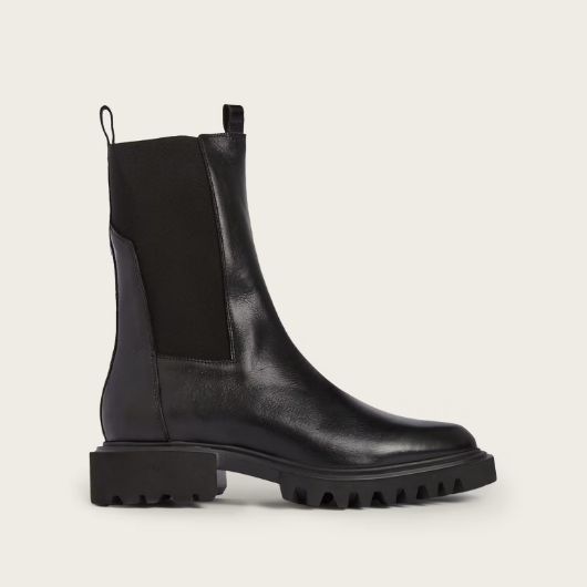 Show details for ALLSAINTS WOMEN'S HALLIE BOOT IN BLACK 1 - FanPoint Picture of ALLSAINTS WOMEN'S HALLIE BOOT IN BLACK 1