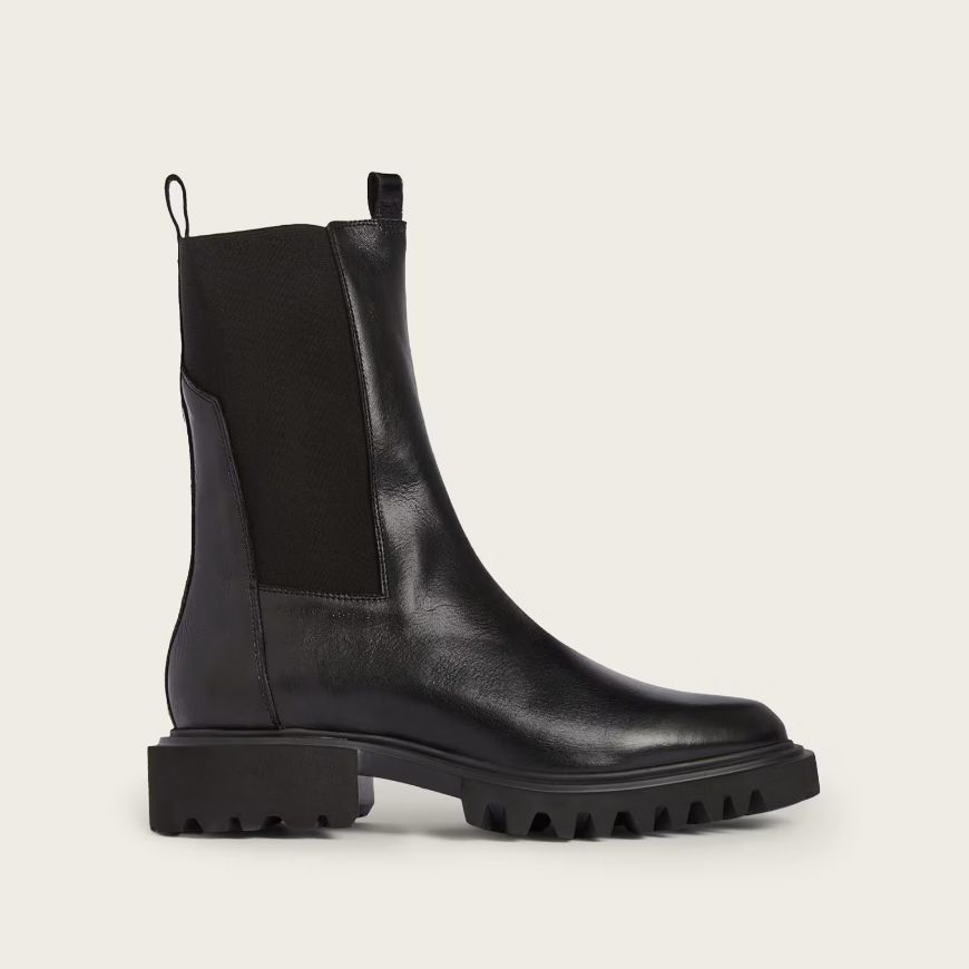 Picture of ALLSAINTS WOMEN'S HALLIE BOOT IN BLACK